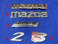 MAZDA 2 3 SKYACTIV TECHNOLOGY อักษร เลข โลโก้ logo รถ car มาสด้า badge ตรา สัญลักษณ์