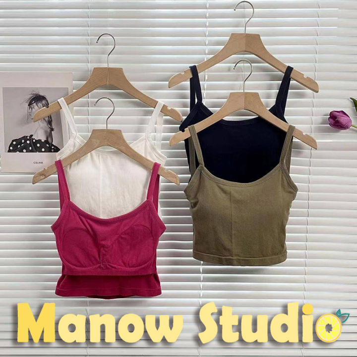 บราสายเดี่ยว-เสื้อกล้าม-สายเดี่ยว-บราสายเดี่ยวแบบสวม-612-manow-studio