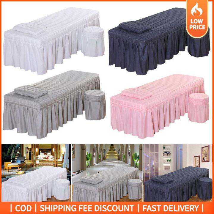 GOOD MOOD BEAUTY Spa Couch Bedding Beauty Table Bed Cover Massage Sheet Lazada