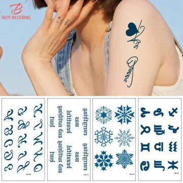 Buy online Temporary Tattoo Sticker from accessories for Women by Voorkoms  for ₹319 at 47% off | 2024 Limeroad.com