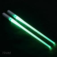 [HOMYL] LED Lightsaber Chopstick Reusable Light Up Chopstick Kitchen Party