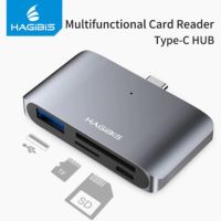 Hagibis Type-C Card Reader USB-C To USB 3.0 SD/Micro SD/TF OTG Card Adapter For  Ipad Pro/Laptop/USB-C Phone TypeC