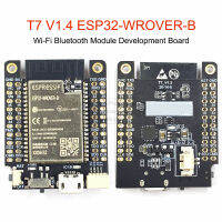 ESP32 Mini32 Pengembangan แฟลช4MB 8Mb PSRAM Borong T7 V1.4 ESP32-WROVER-B Papan Perkembangan บลูทูธ Wi-Fi