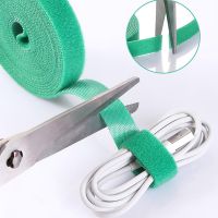 5M/Roll 12mm Width Cable Organizer USB Cable Winder Management nylon Free Cut Ties Mouse earphone Cord cable ties