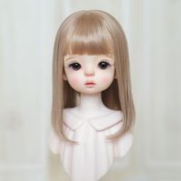 ลวดวิกผมตุ๊กตา Sd Bjd 1/4 1/6 1/8ทนความร้อนสูงแฟชั่นสไตล์ยาวผมสุดยอด