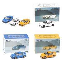 JKM 1/64 2019 BRZ กีฬารถ Diecast รุ่นรถโลหะของเล่นแชสซี Shock Absorption Collection Collection ของเล่นรถ