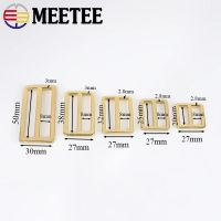 ：“{—— 30Pcs 20-50Mm Metal Belt Buckle Slider Tri Glide Adjuster Bag Straps Buckles For Weing Bags Shoes Garment Leather Accessories