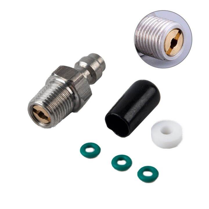 【cw】 8mm Male Thread Quick Connection Connectors Valve PCP Fill Nipple