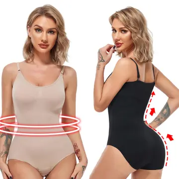 Shop Black Spaghetti Strap Bodysuit with great discounts and