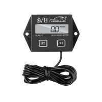 ใหม่ล่าสุด Digital Engine Tach Tachometer Hour Meter Gauge Inductive Display สำหรับรถจักรยานยนต์ Motor Marine Chainsaw Pit Bike Boat