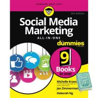 สินค้าใหม่ ! (New) Social Media Marketing All-in-One For Dummies, 5th Edition หนังสือใหม่พร้อมส่ง