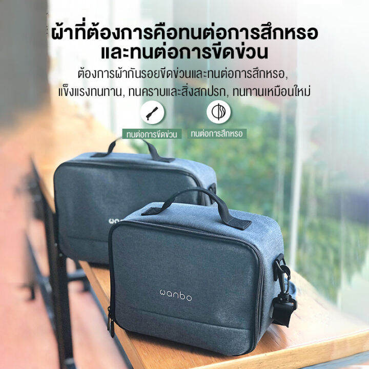 wanbo-projector-storage-bag-กระเป๋าเคสโปรเจคเตอร์สําหรับ-wanbo-x1-x1pro-t2-max-t2r-t4-t6-max-ถุงเก็บของ