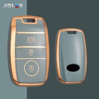 ใหม่ TPU รถ Remote Key Case Shell Fob สำหรับ KIA RIO Rio5 Sportage Ceed Cerato Sorento K3 K4 K5 KX3 Optima Picanto Forte กระเป๋า