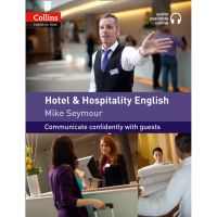 Limited product &amp;gt;&amp;gt;&amp;gt; หนังสือภาษาอังกฤษ Hotel and Hospitality English (Collins English for Work) by Mike Seymour พร้อมส่ง