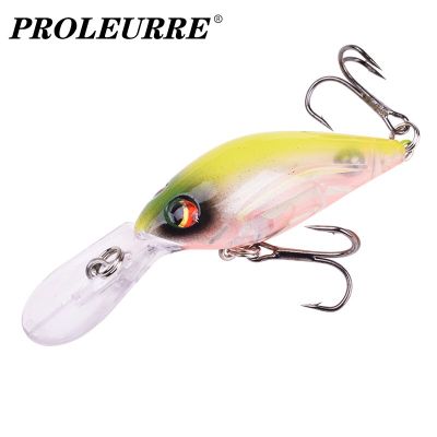 1Pcs Crank Trolling Wobbler Fishing Lure 85mm 8.5g Deep Diving Minnow Artificial Hard Bait Bass Pike Crankbait Pesca Tackle Fishing Reels