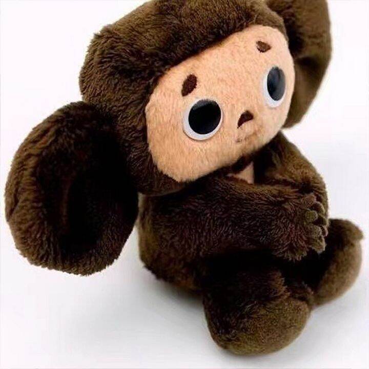 หูของเล่นตุ๊กตาใหญ่ตุ๊กตาลิงจาก-cheburashka-ขนาด20-40ซม-อะนิเมะรัสเซียน่ารักสำหรับเด็กทารกตุ๊กตาของเล่นนอนหลับสบายใจสำหรับเด็ก