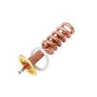 【YD】 63mm cap spirality shape red copper heating element 3KW  220V for electricity boiling waterelectric heat pipe water tank