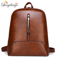 High Quality Leather Backpack Women Fashion School Bags for Grils Large Capacity Travel Backpack Shoulder Bags back pack mochila