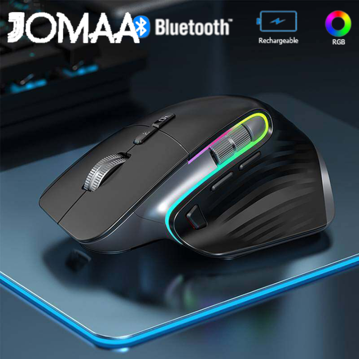 JOMAA Type C Bluetooth Wireless Mouse Rechargeable Ergonomic Bluetooth