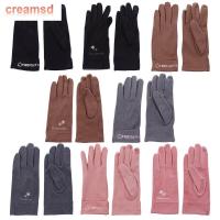 CREAMSD ถุงมือป้องกันความหนาวเย็นสำหรับผู้หญิง,ถุงมือหน้าจอสัมผัสขับรถกลางแจ้งถุงมือให้ความอบอุ่นถุงมือสตรีแฟชั่น