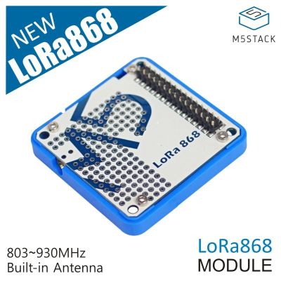 【☊HOT☊】 fuchijin77 M5stack อย่างเป็นทางการ Lora โมดูล868Mhz สื่อสารโมดูล Ra-01h กับพื้นที่การสร้างต้นแบบ Spi โพรโทคอลการสื่อสาร