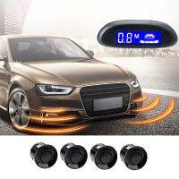 Car Reversing Radar LCD Cars Parking Sensor 12V DC Buzzer Detector System Parking Sensor System Car Automatic Parktronic Alarm Systems  Accessories