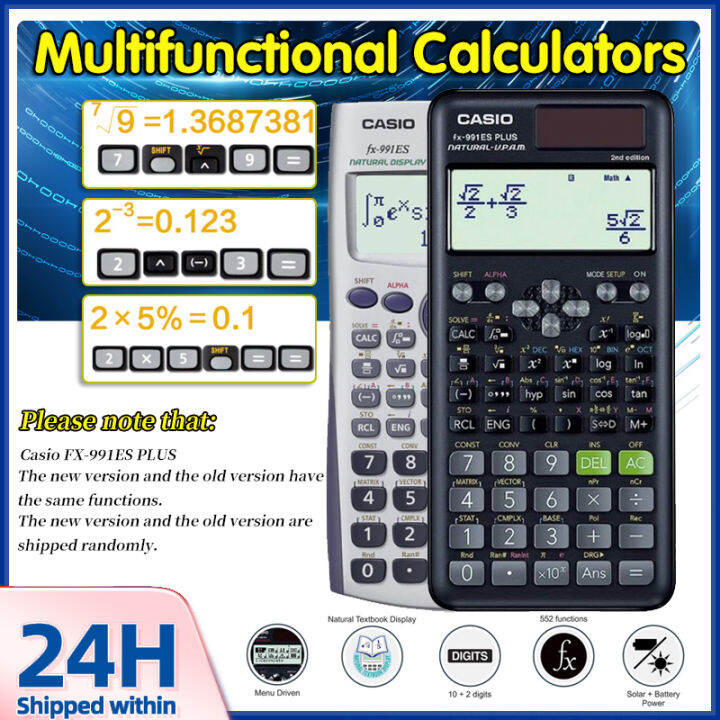 Casio Calculator Scientific CASIO Fx991ES plus Latest Generation