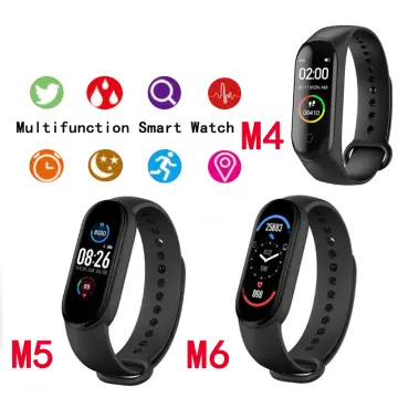 M4 Smart Band Watch for Men Women Heart Rate Blood Pressure Monitor Health  Wristband IP67 Waterproof Sport Bracelet Smartwatch - AliExpress