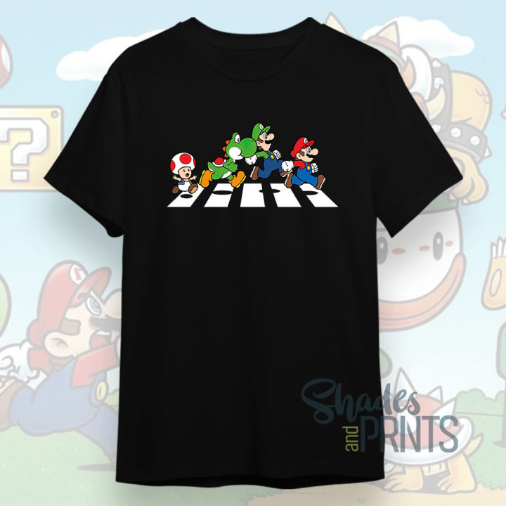 Super Mario Bros Luigi Yoshi Toad Customized Unisex Shirt Streetwear Lazada Ph 5832