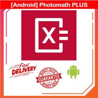 Photomath PLUS v2022 [Android] | Lifetime Premium No Watermark [ Sent email only ]