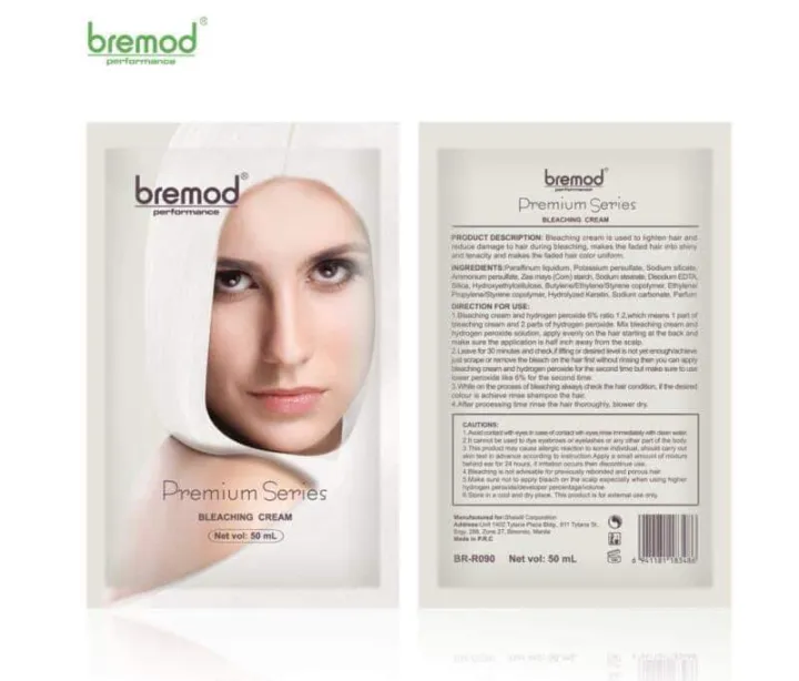 Bremod Premium Series Bleaching Cream 50ml Lazada PH