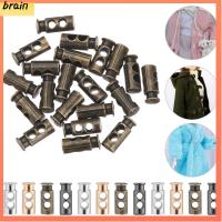 BRAIN 20pcs ใหม่ล่าสุด โลหะ แฮนด์เมด DIYทำหัวเข็มขัด กระดุมมินิฮอร์น ปุ่มขนาดเล็กพิเศษ ตุ๊กตาเสื้อผ้าเย็บผ้า