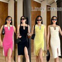 เดรสเชิ้ตแขนกุดสีทูโทน✨Lindy Dress✨ทรงสวยมากเนื้อผ้าดี ป้ายAKKARA