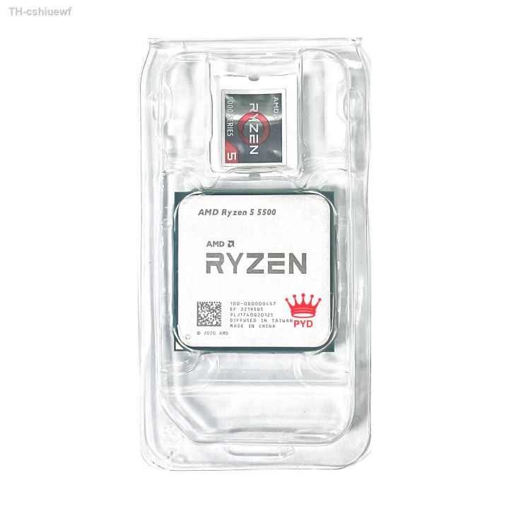 New AMD Ryzen 5 5500 R5 5500 3.6GHz Six-Core Twelve-Thread CPU Processor 7NM