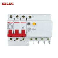 【⊕Good quality⊕】 aojia6891 Delixi รั่วไหลเบรกเกอร์วงจรป้องกัน6ka Dz47sle Mcb Rcbo 400ac 3pn 6a ประเภท C 10a 16a 20a 25a 32a 40a 50a 63a