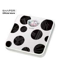 SHAPER เครื่องชั่งน้ำหนักบุคคลแบบสปริง รุ่น SA-2023 ลาย Polka Dot   (สินค้ารับประกัน1 ปี)