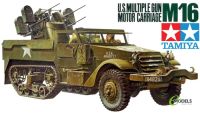 1/35 M 16 Multiple Gun Half Track motor Carriage เคยมีใช้งานใน ทบ.ไทย Tamiya #35081 มีรูปลอกทำตัวไทยจำหน่ายแยก