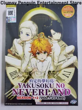 DVD Anime The Promised Neverland Complete Series Season 1+2 (1-23