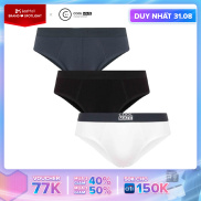 COOLMATE - Combo dùng thử quần lót Brief nam 3 chất liệu Cotton, Modal