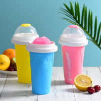 Travel Portable Double Layer Frozen Magic Squeeze Cup Slushy Maker Cup SLUSHY MAKER CUP