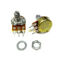 【CW】 5pcs WH148 B1K B2K B5K B10K B20K B50K B100K B500K 3Pin 15mm Shaft Amplifier Stereo Potentiometer 1K 5K 10K 50K 100K 500K