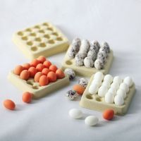 ✸ New Pretend Play Miniature Dollhouse Kitchen Food Mini Egg with Egg Trays for blyth barbies ob11 bjd Doll Toy