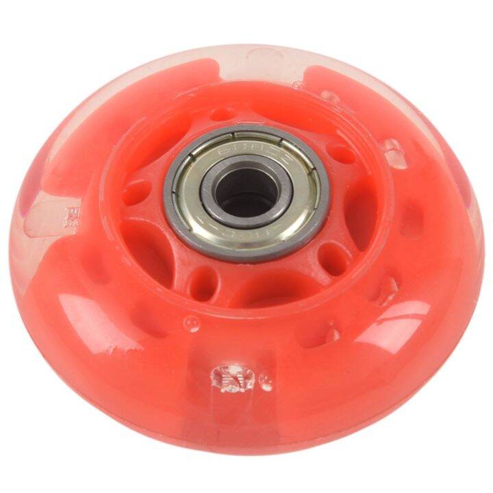 1-pair-8mm-dia-608zz-bearing-inline-scooter-skating-skate-wheel-red