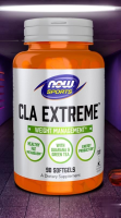 CLA  EXTREME / Conjugated Linoleic Acid w/ Chromium &amp; Guarana by NOW FOODS