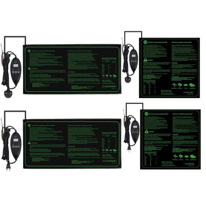 Warm Hydroponic Heating Pad SixSpeed Thermostat Timed Nurturing