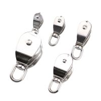 High efficiency Original middle product wire rope pulley stainless steel single pulley double pulley traction pulley one price M15