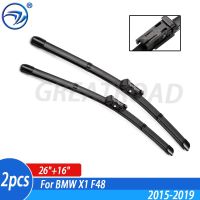 Wiper 4A Front Wiper Blades For BMW X1 F48 2015 - 2019 Windshield Windscreen Front Window 26"+16"