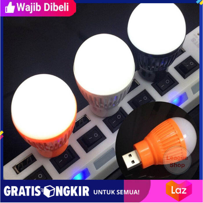 Watt Lampu Bohlam Led Usb Mini Portable Lampu Led Usb Lampu Kerja