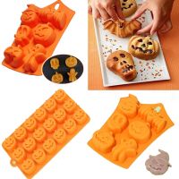 【FCL】✜卍△ 1pc Pumpkin Silicone Mold Biscuit Dessert Treat Kid Decorating