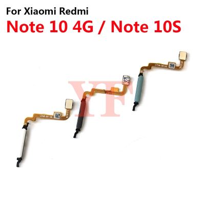 【❂Hot On Sale❂】 nang20403736363 สำหรับ Xiaomi Redmi Note10s Note 10 4G 5G ลายนิ้วมือเมนูกลับคืน Id เซนเซอร์กุญแจเฟล็กซ์ปิดเปิดแม่มดสาย